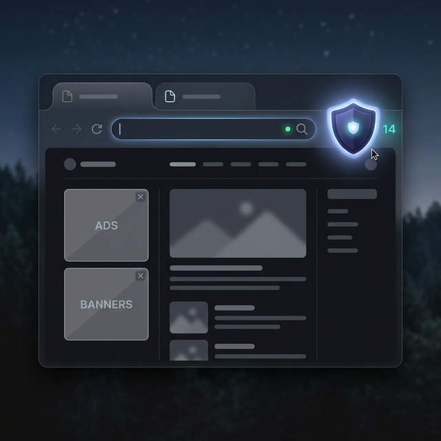 حجب الإعلانات المزعجة