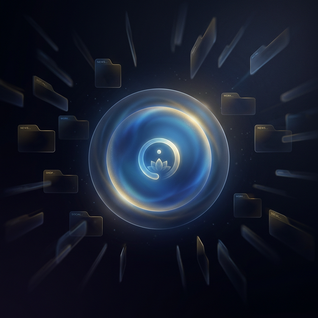 الوضع الهادئ للتبويبات